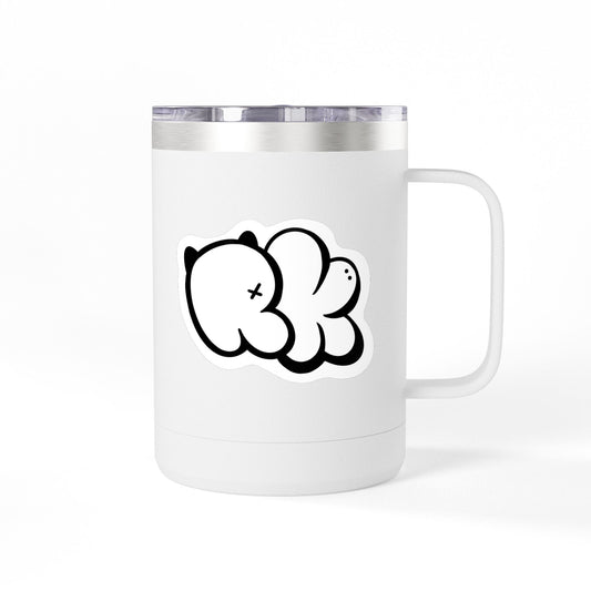 RUBBER KITTY Coffee Mug Tumbler, 15oz