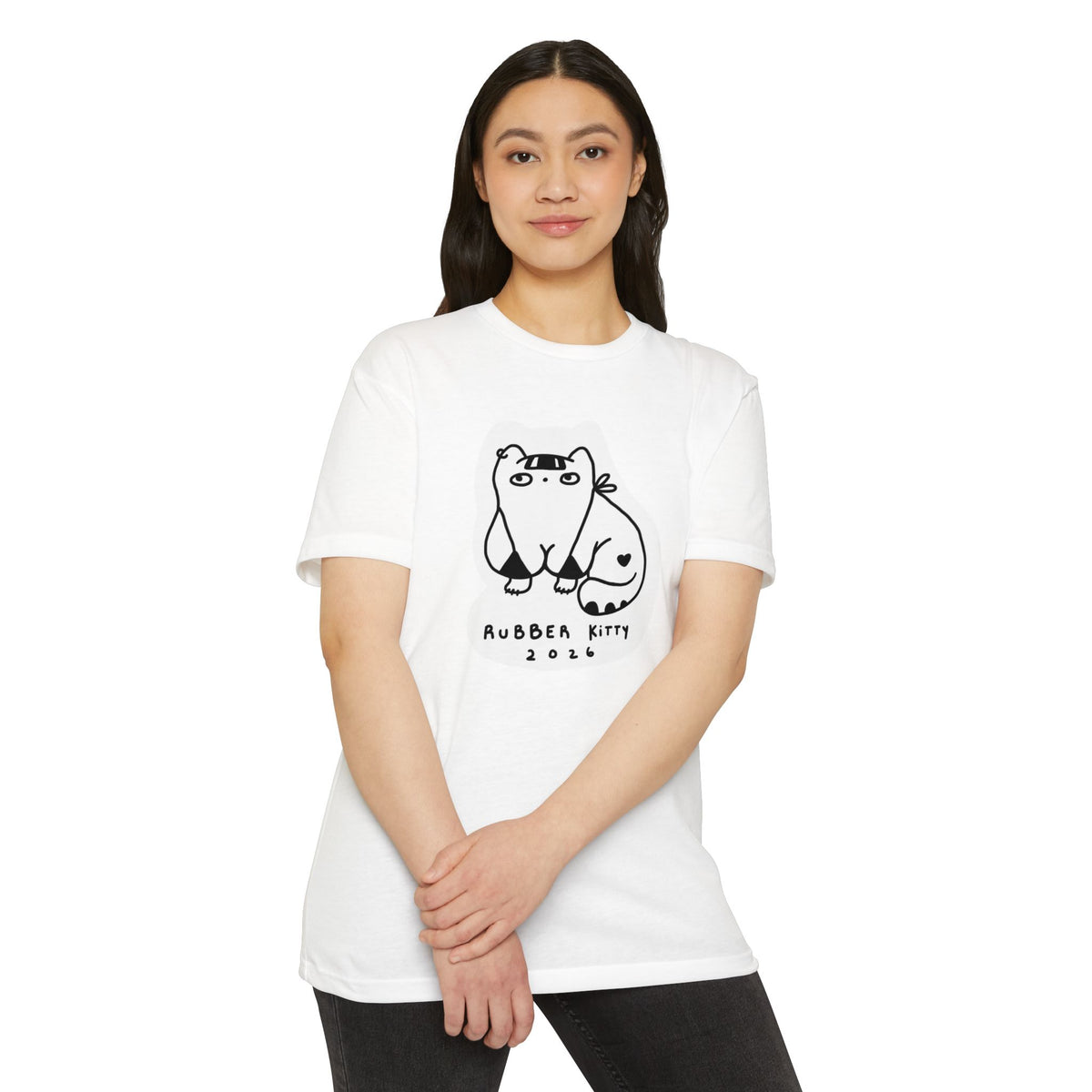 Unisex RUBBER KITTY Jersey T-shirt