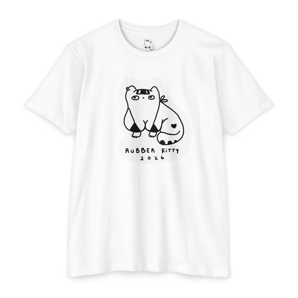 Unisex RUBBER KITTY Jersey T-shirt