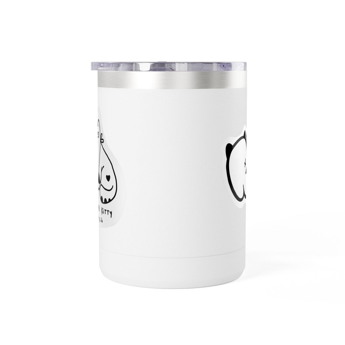 RUBBER KITTY Coffee Mug Tumbler, 15oz