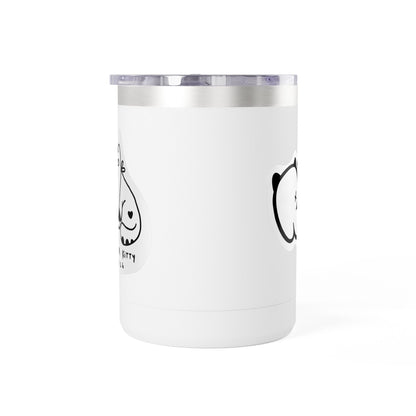 RUBBER KITTY Coffee Mug Tumbler, 15oz