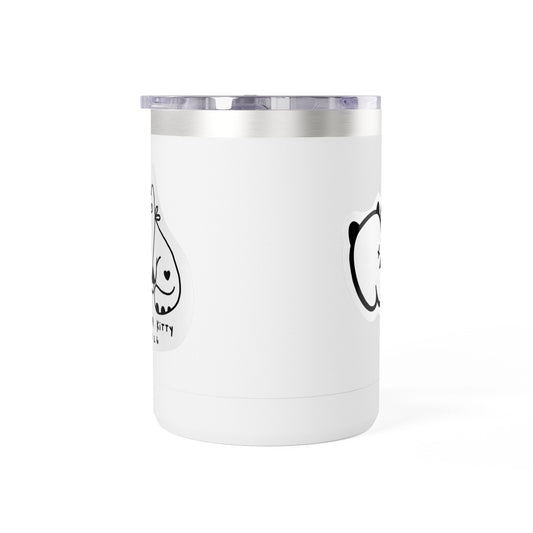 RUBBER KITTY Coffee Mug Tumbler, 15oz